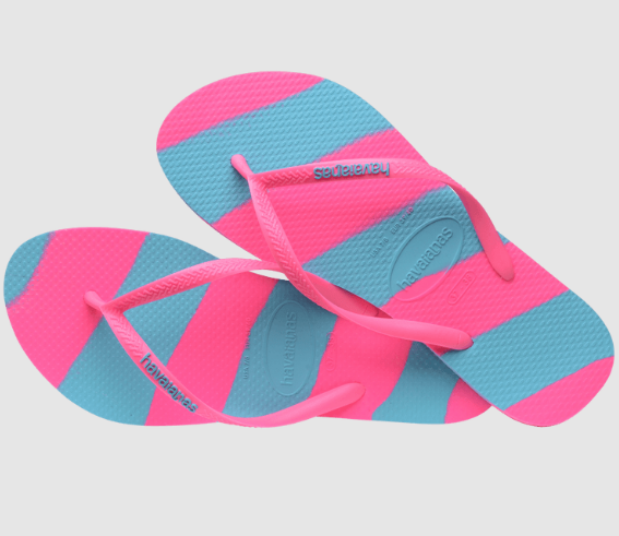 Slim Color Fun Flip Flops